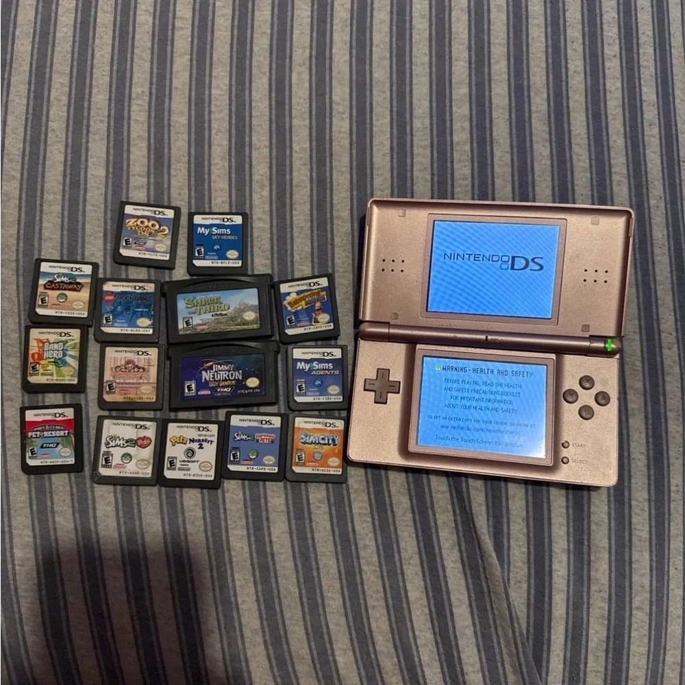 Nintendo DS Console with Games